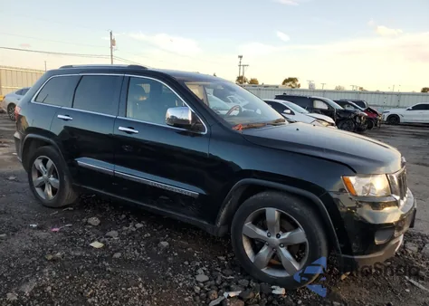 2013 Jeep Grand Cherokee Overland z USA, uszkodzony, nr VIN 1C4RJFCT3DC580622